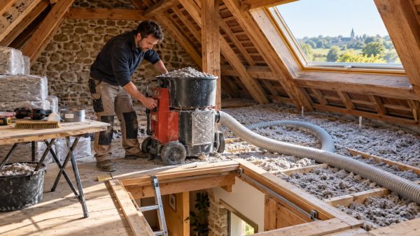 Top conseils pour choisir un souffleuse de ouate de cellulose